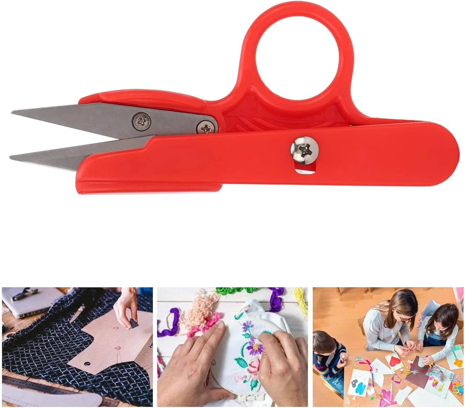 قیچی نخ چین ارتقا یافته NDNCZDHC، 3 عددی، قیچی کوچک پارچه ای استیل ضد زنگ 4.7 اینچی، نخ گیر، لوازم خیاطی قیچی نخ چین ارتقا یافته NDNCZDHC، 3 عددی، قیچی کوچک پارچه ای استیل ضد زنگ 4.7 اینچی، نخ گیر، لوازم خیاطی