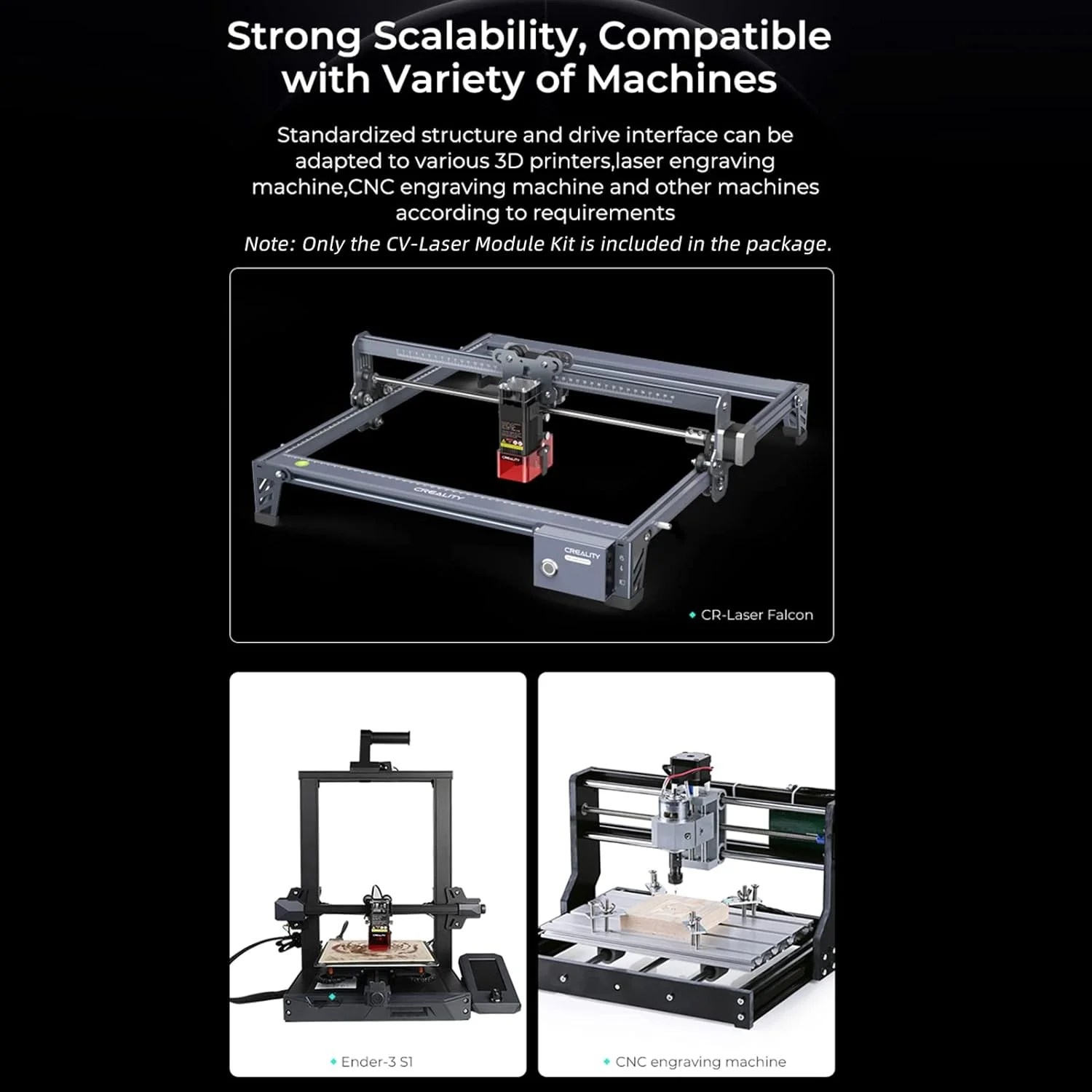 ماژول لیزر 5 واتی نالمو Creali-ty Ender-3 S1 CV-la-ser، هد لیزر 24 ولت سازگار با دستگاه حکاکی لیزری CNC Ender-3 S1/Ender-3 S1 Pro/Ender-3 S1 Plus، فوکوس دقیق نقطه لیزر، جذب دوده و محافظ چشم ماژول لیزر 5 واتی نالمو Creali-ty Ender-3 S1 CV-la-ser، هد لیزر 24 ولت سازگار با دستگاه حکاکی لیزری CNC Ender-3 S1/Ender-3 S1 Pro/Ender-3 S1 Plus، فوکوس دقیق نقطه لیزر، جذب دوده و محافظ چشم