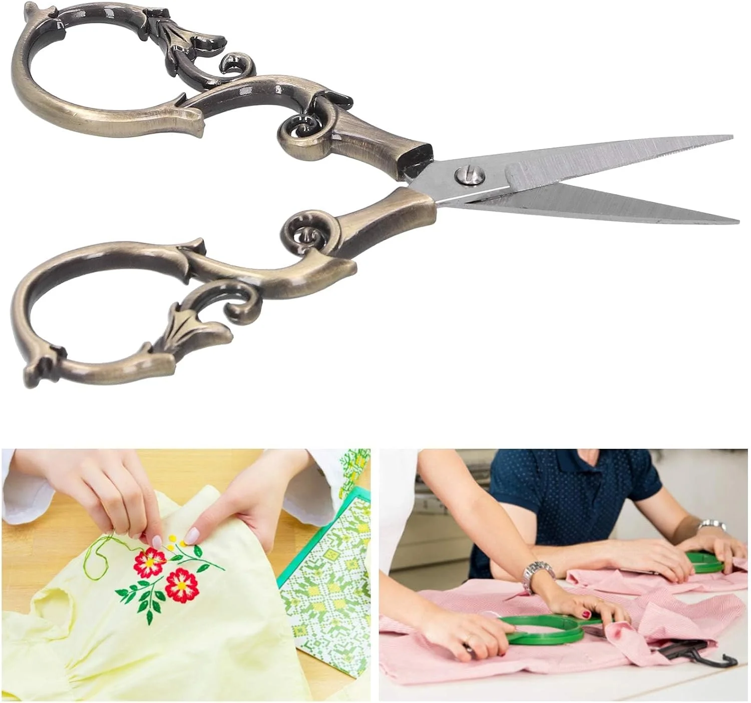 قیچی NALACAL برنزی ویکتوریایی استیل ضد زنگ به شکل کدو، ابزار برش کوچک قدیمی، قیچی های DIY، قیچی خیاطی کوچک برای گلدوزی، خیاطی، کارهای هنری و استفاده روزمره قیچی NALACAL برنزی ویکتوریایی استیل ضد زنگ به شکل کدو، ابزار برش کوچک قدیمی، قیچی های DIY، قیچی خیاطی کوچک برای گلدوزی، خیاطی، کارهای هنری و استفاده روزمره