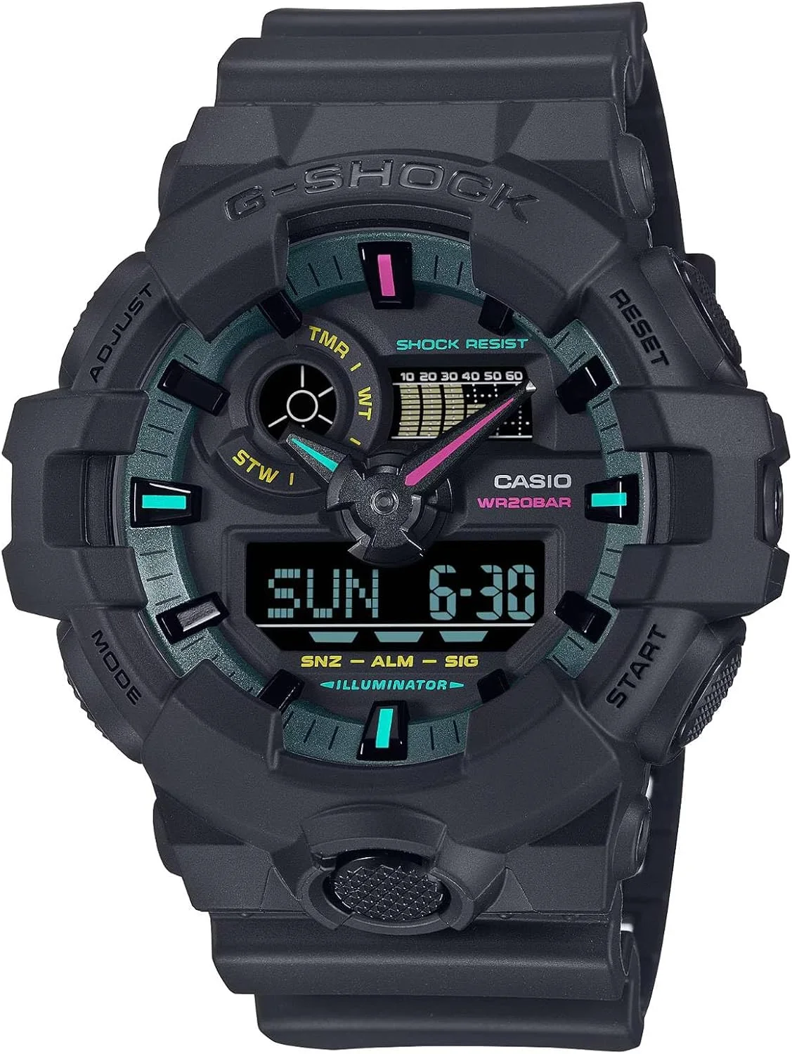 ساعت کاسیو مدل GA-700MF-1ADR مشکی