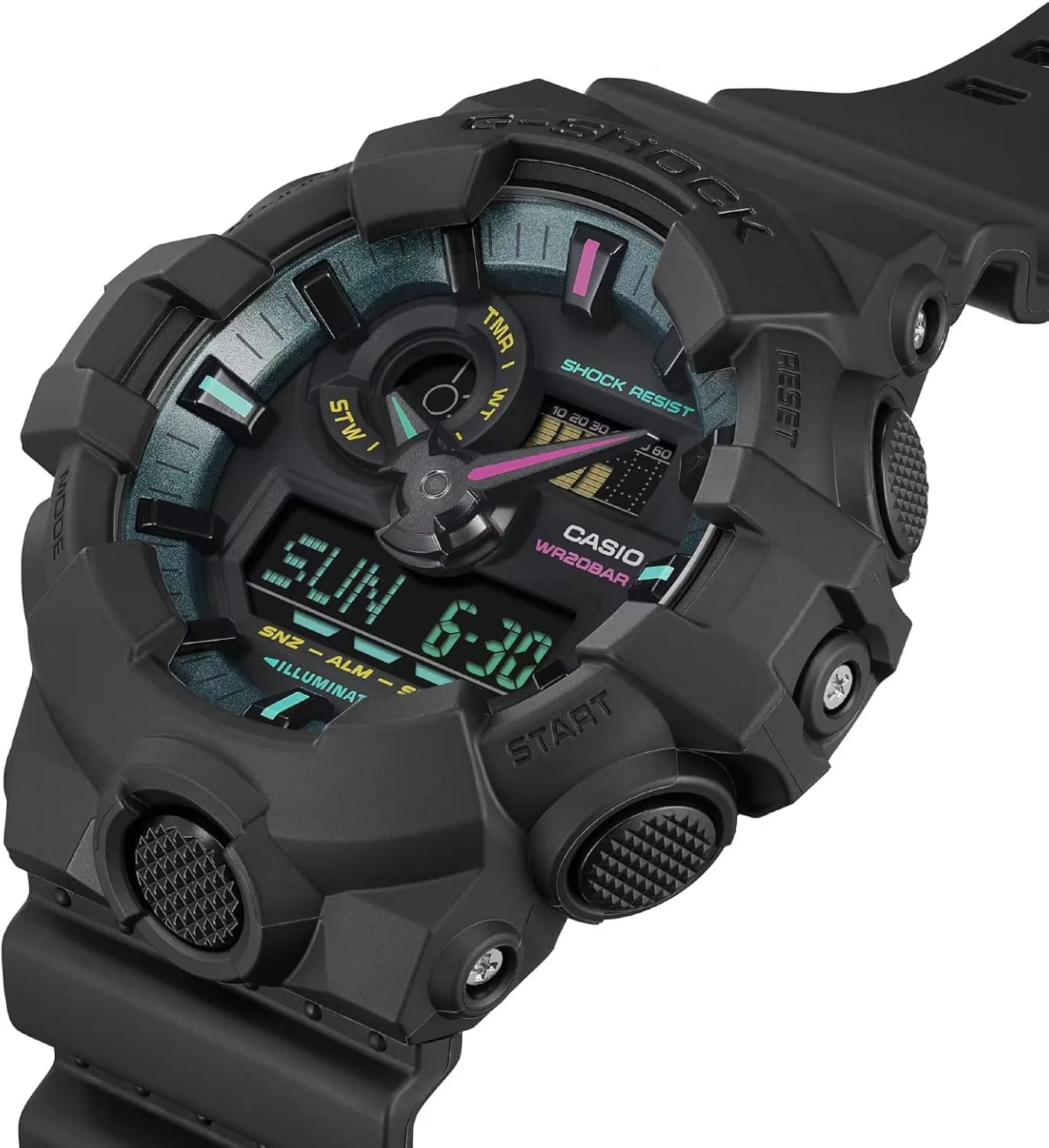 ساعت کاسیو مدل GA-700MF-1ADR مشکی