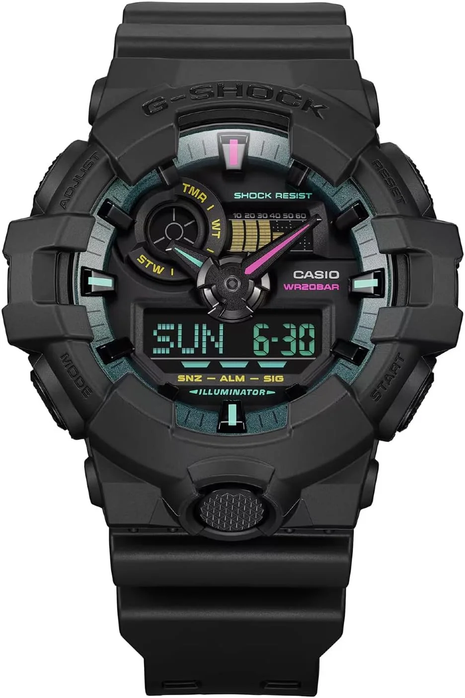 ساعت کاسیو مدل GA-700MF-1ADR مشکی