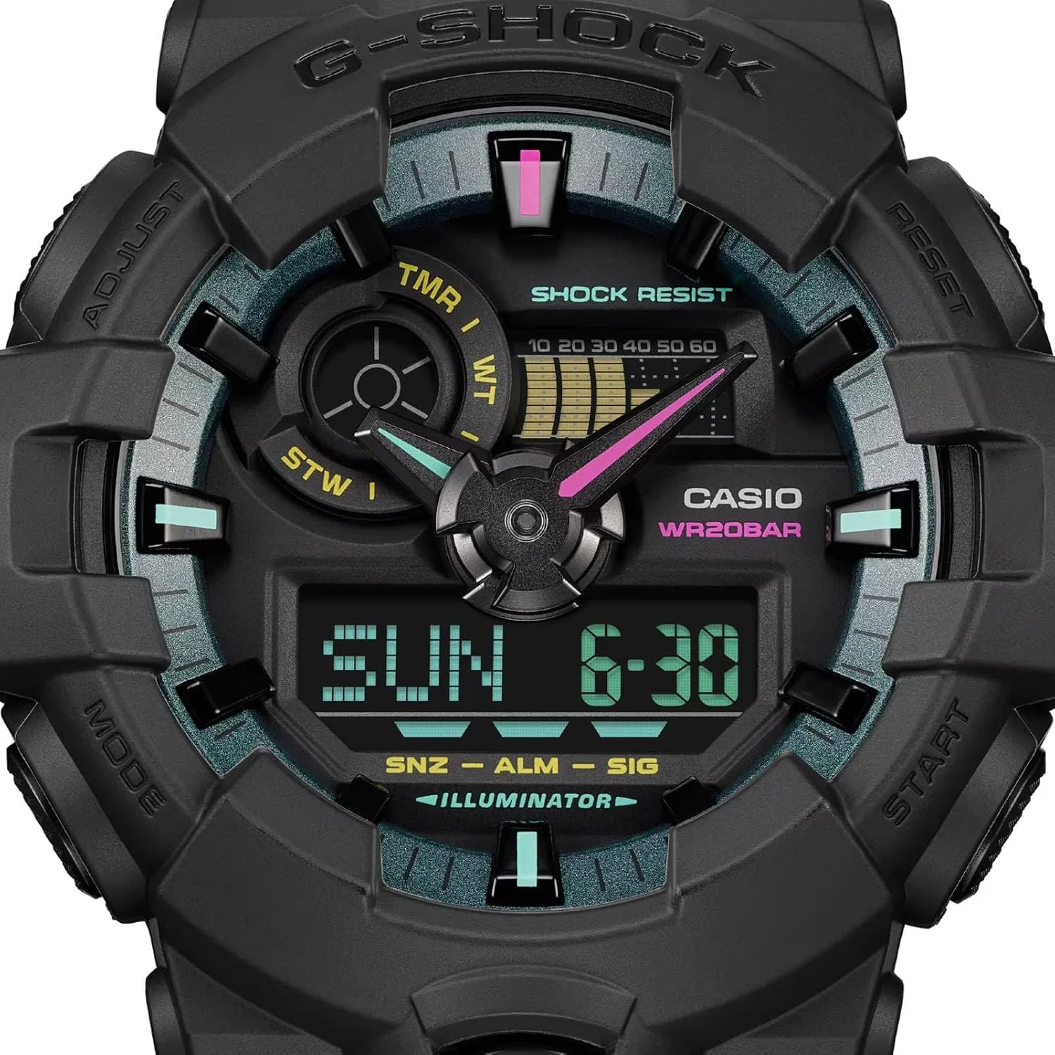 ساعت کاسیو مدل GA-700MF-1ADR مشکی