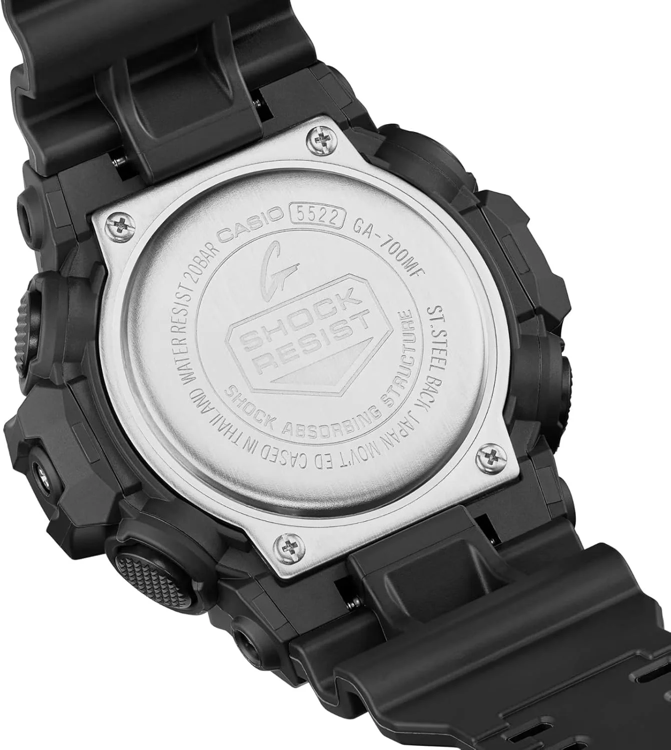 ساعت کاسیو مدل GA-700MF-1ADR مشکی
