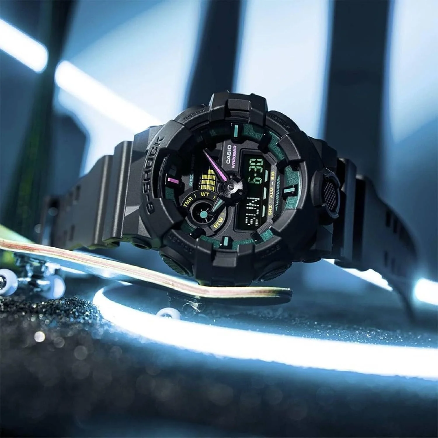 ساعت کاسیو مدل GA-700MF-1ADR مشکی