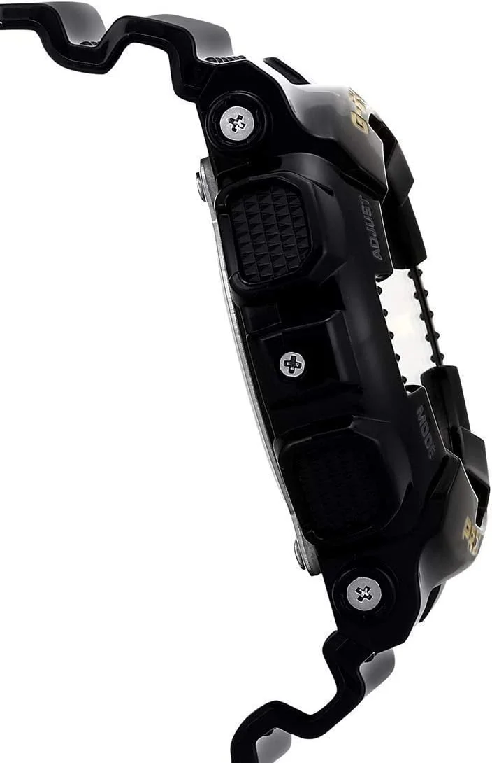 ساعت مچی مردانه کاسیو جی شاک مدل GA-110GB-1ADR با صفحه مشکی رزینی آنالوگ-دیجیتال