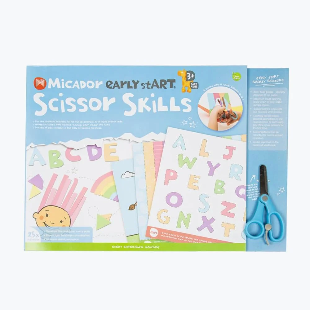 بسته آموزش مهارت قیچی Micador Early Start، بسته 25 فعالیتی