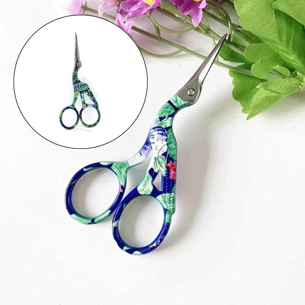 قیچی گلدوزی MerrQchang، قیچی استیل ضد زنگ برای برش و کارهای گلدوزی، 2 عدد قیچی گلدوزی MerrQchang، قیچی استیل ضد زنگ برای برش و کارهای گلدوزی، 2 عدد