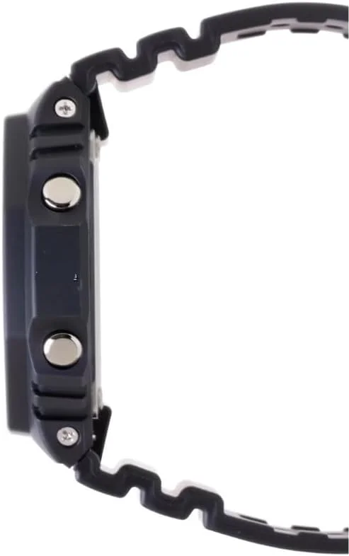 ساعت مچی عقربهای-دیجیتالی مردانه کاسیو مدل GA-2100WD-1AER با بند پلاستیکی، مشکی، بند ساعت مچی عقربهای-دیجیتالی مردانه کاسیو مدل GA-2100WD-1AER با بند پلاستیکی، مشکی، بند