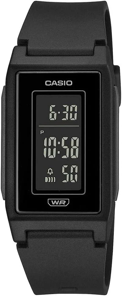 ساعت مچی دیجیتال کاسیو LF-10WH-1EF، مشکی/سفید، بند دار