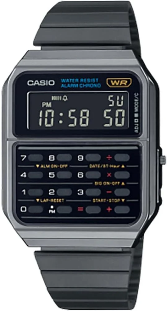 ساعت مچی دیجیتال مردانه کاسیو مدل CA-500WEGG-1BEF طرح وینتیج