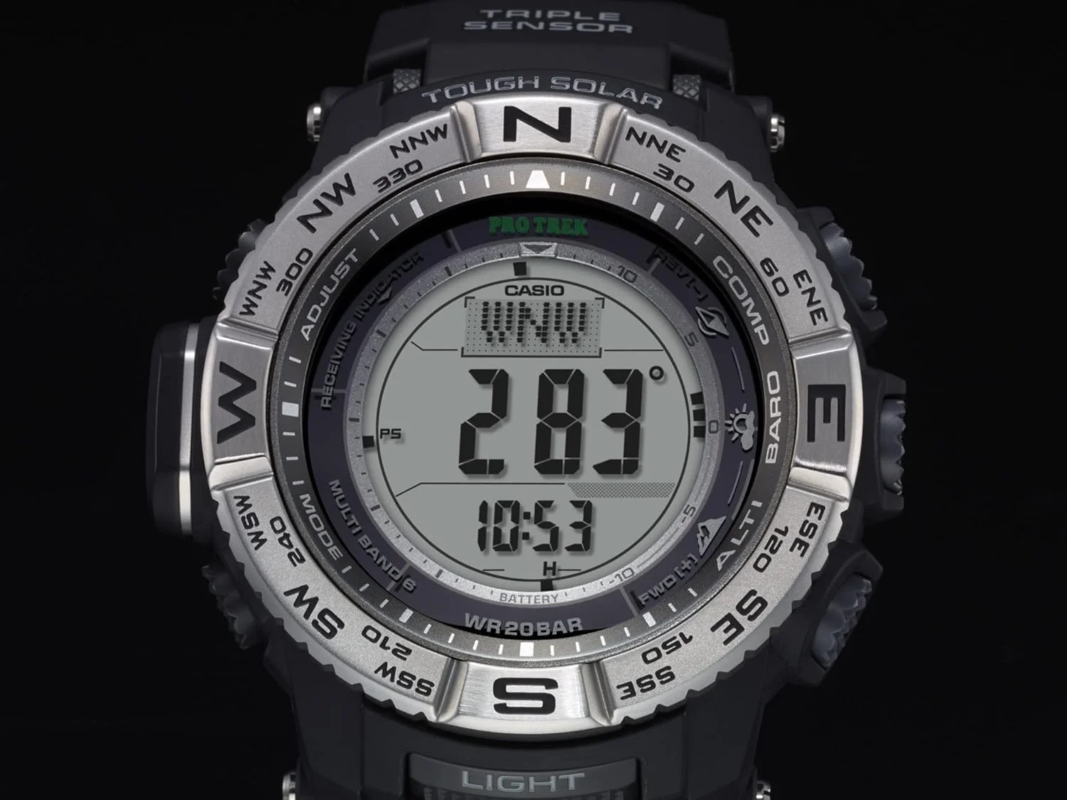 ساعت مچی کاسیو سری PRW3500 | Pro Trek | ضد آب تا 100 متر | قطب نما | ارتفاع/فشارسنج-دماسنج | Tough Solar Power | زمانسنج اتمی | کرنومتر 1/100 ثانیه | تایمر شمارش معکوس | ساعت جهانی ساعت مچی کاسیو سری PRW3500 | Pro Trek | ضد آب تا 100 متر | قطب نما | ارتفاع/فشارسنج-دماسنج | Tough Solar Power | زمانسنج اتمی | کرنومتر 1/100 ثانیه | تایمر شمارش معکوس | ساعت جهانی