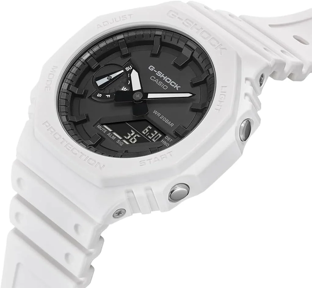ساعت مچی مردانه کاسیو مدل GA-2100-7AER آنالوگ-دیجیتال کوارتز با بند پلاستیکی