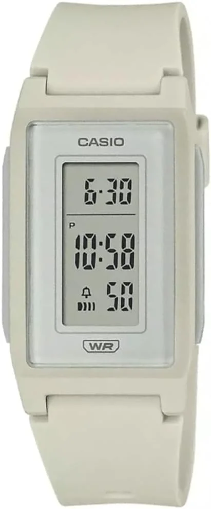 ساعت مچی دیجیتال کاسیو مدل LF-10WH-8DF با صفحه خاکستری، مناسب برای آقایان و بانوان، بند خاکستری