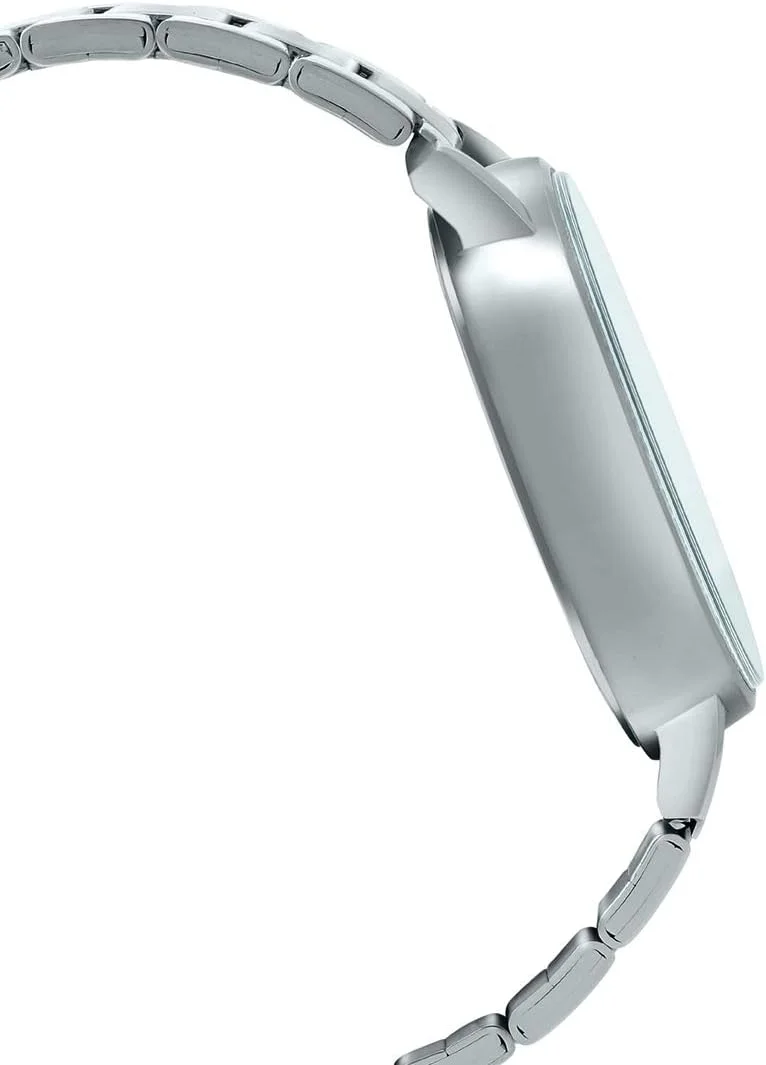 ساعت مچی مردانه کاسیو - مدل MTP-E321D-1AVDF صفحه مشکی، بند نقره ای