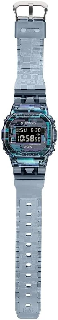 ساعت مچی کاسیو جی شاک - DW-5600NN-1DR صفحه مشکی، بند خاکستری براق