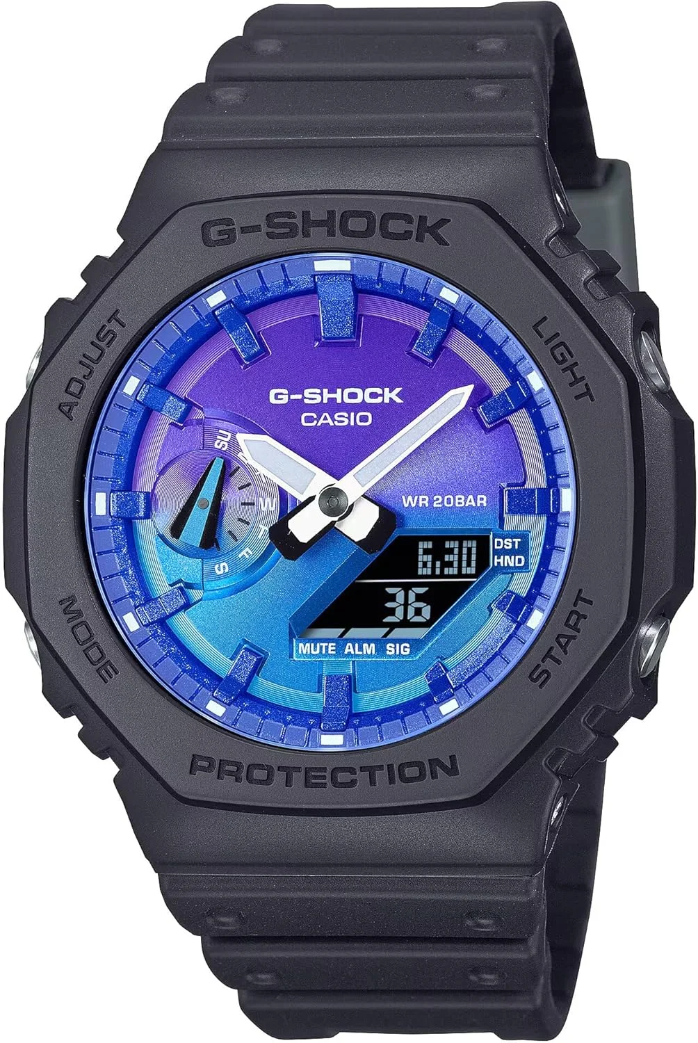 ساعت کاسیو مدل GA-2100FL-1ADR آبی