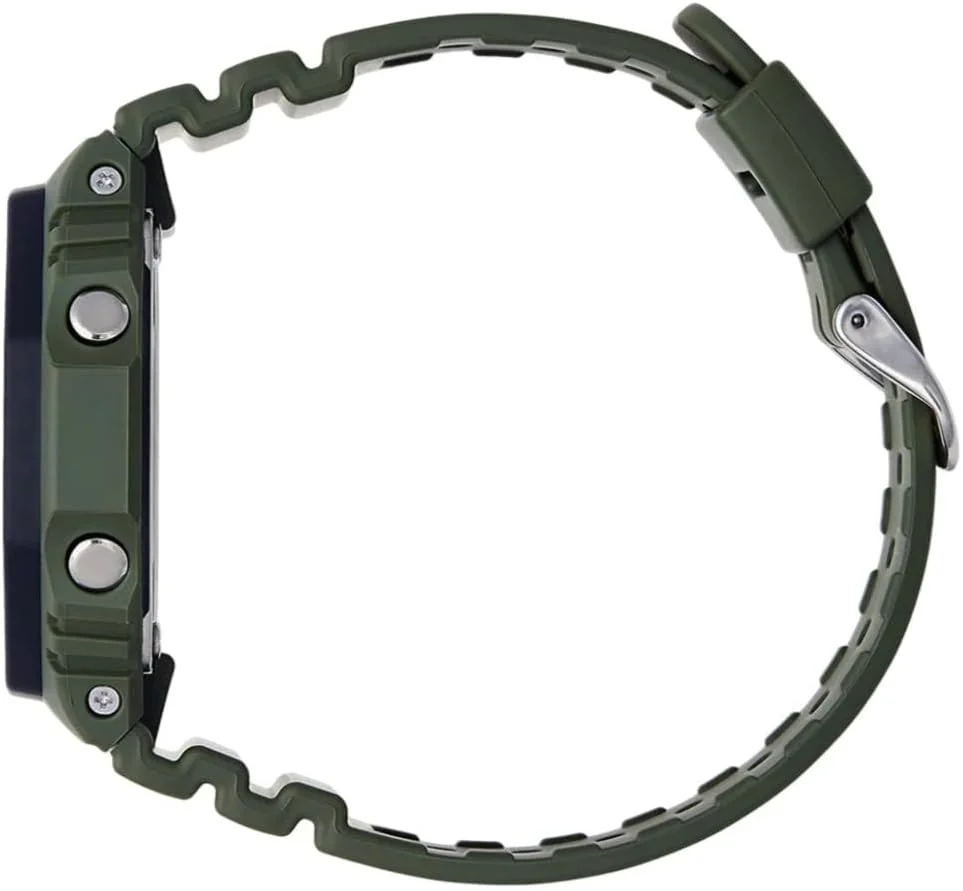 ساعت مچی عقربه‌ای-دیجیتالی مردانه کاسیو مدل GA-2110SU-3AER با بند رزینی