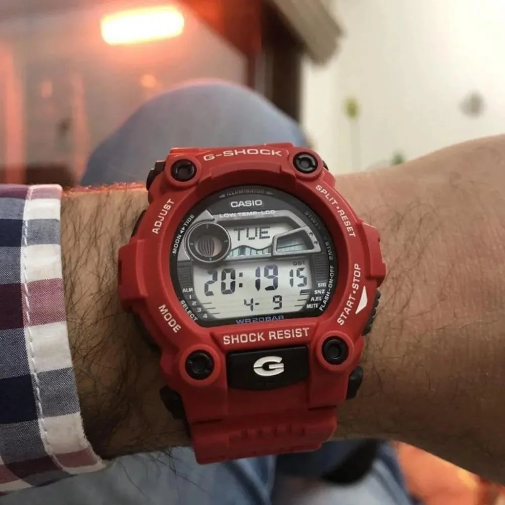ساعت مچی آنالوگ دیجیتال کاسیو جی شاک مدل AW 500Bb 1E