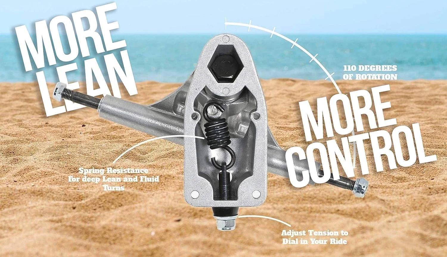 اسکیت برد موج سواری FLOW Surf Skates با تراک کاروینگ