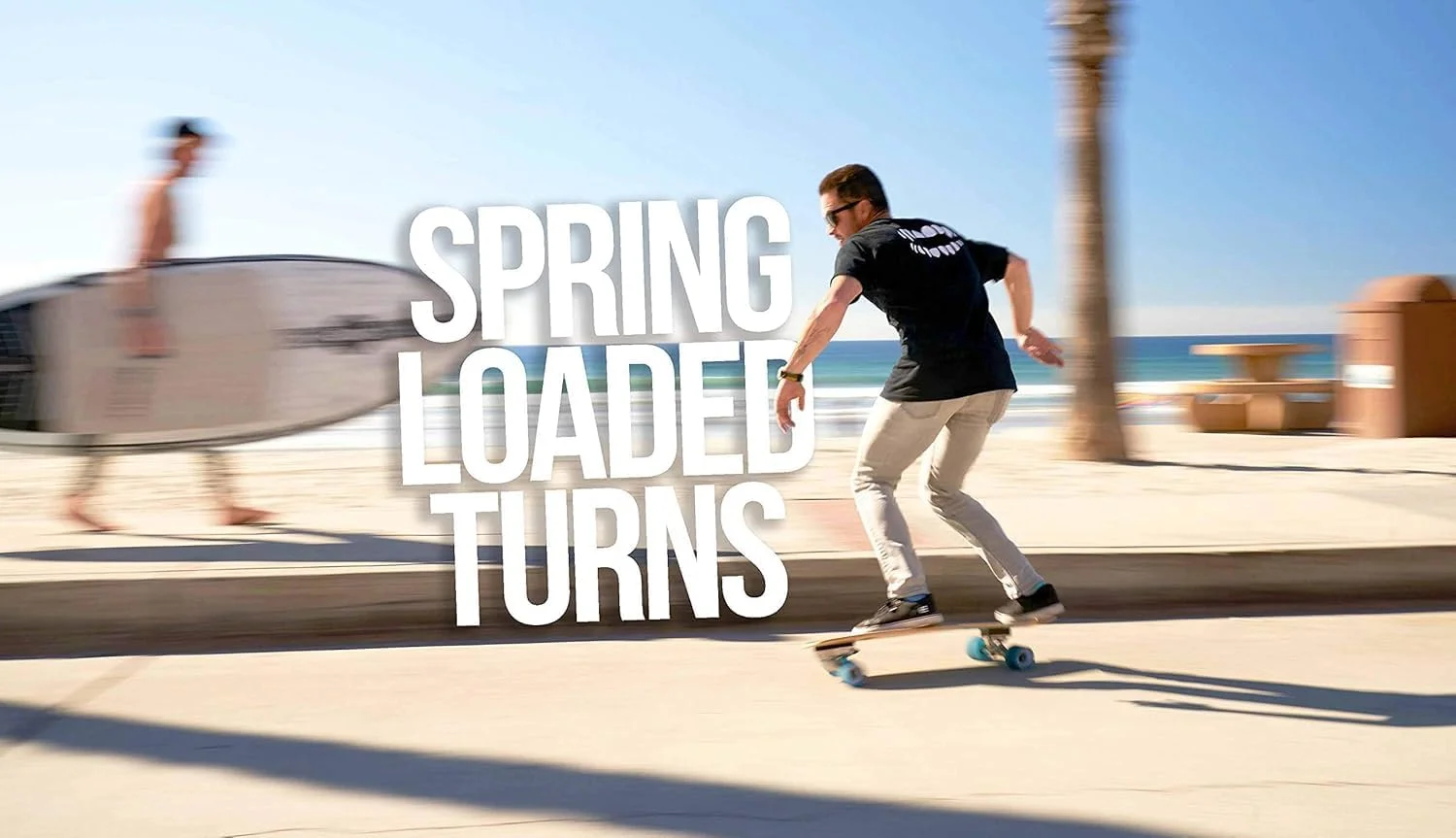 اسکیت برد موج سواری FLOW Surf Skates با تراک کاروینگ