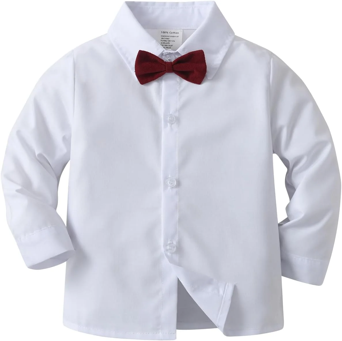 ست لباس پسرانه نوزادی، پیراهن آستین بلند + شلوار + پاپیون + جلیقه، لباس جنتلمن کودک نوپا ست لباس پسرانه نوزادی، پیراهن آستین بلند + شلوار + پاپیون + جلیقه، لباس جنتلمن کودک نوپا