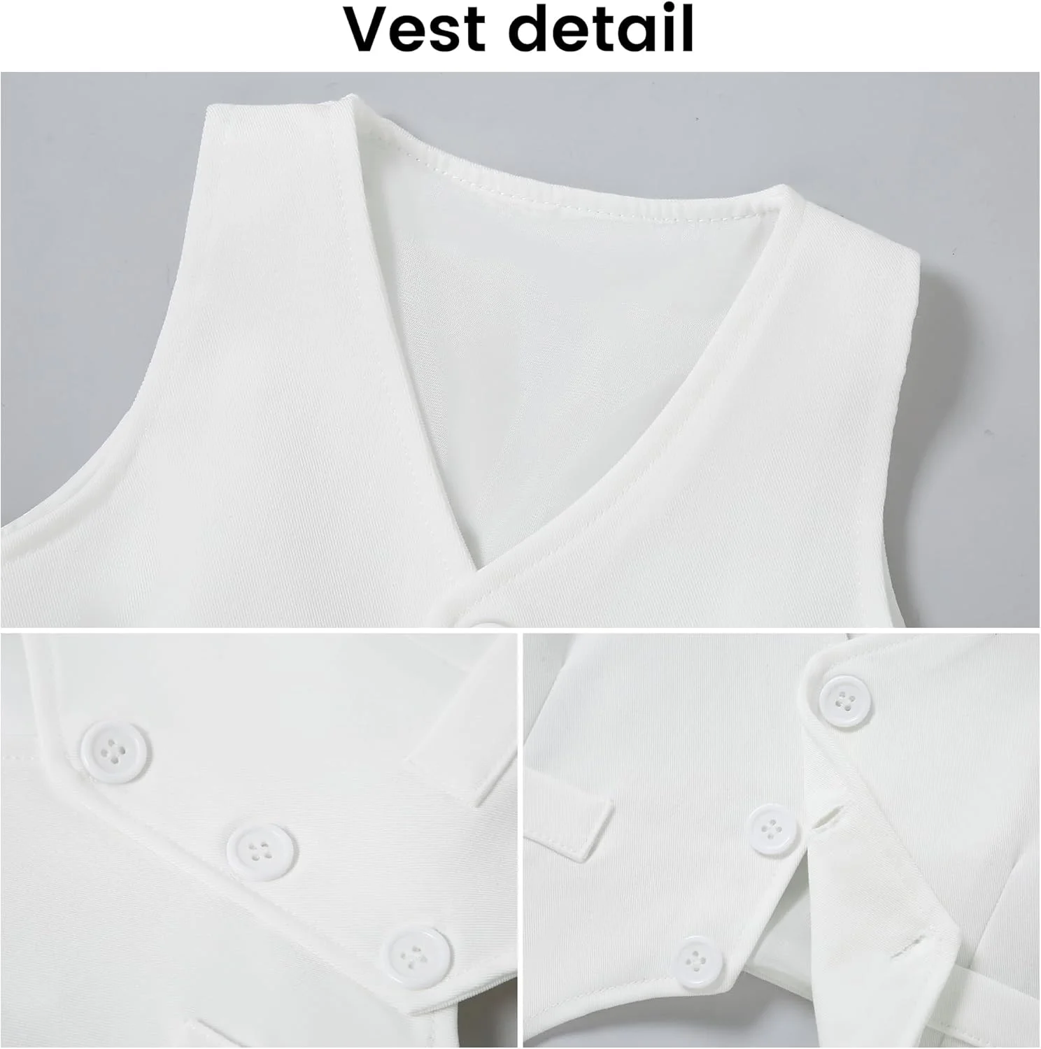 ست لباس پسرانه DISAUR، پیراهن مجلسی نوزادی با پاپیون + ست شلوار بند دار مناسب عروسی پسرانه 1 تا 6 سال ست لباس پسرانه DISAUR، پیراهن مجلسی نوزادی با پاپیون + ست شلوار بند دار مناسب عروسی پسرانه 1 تا 6 سال