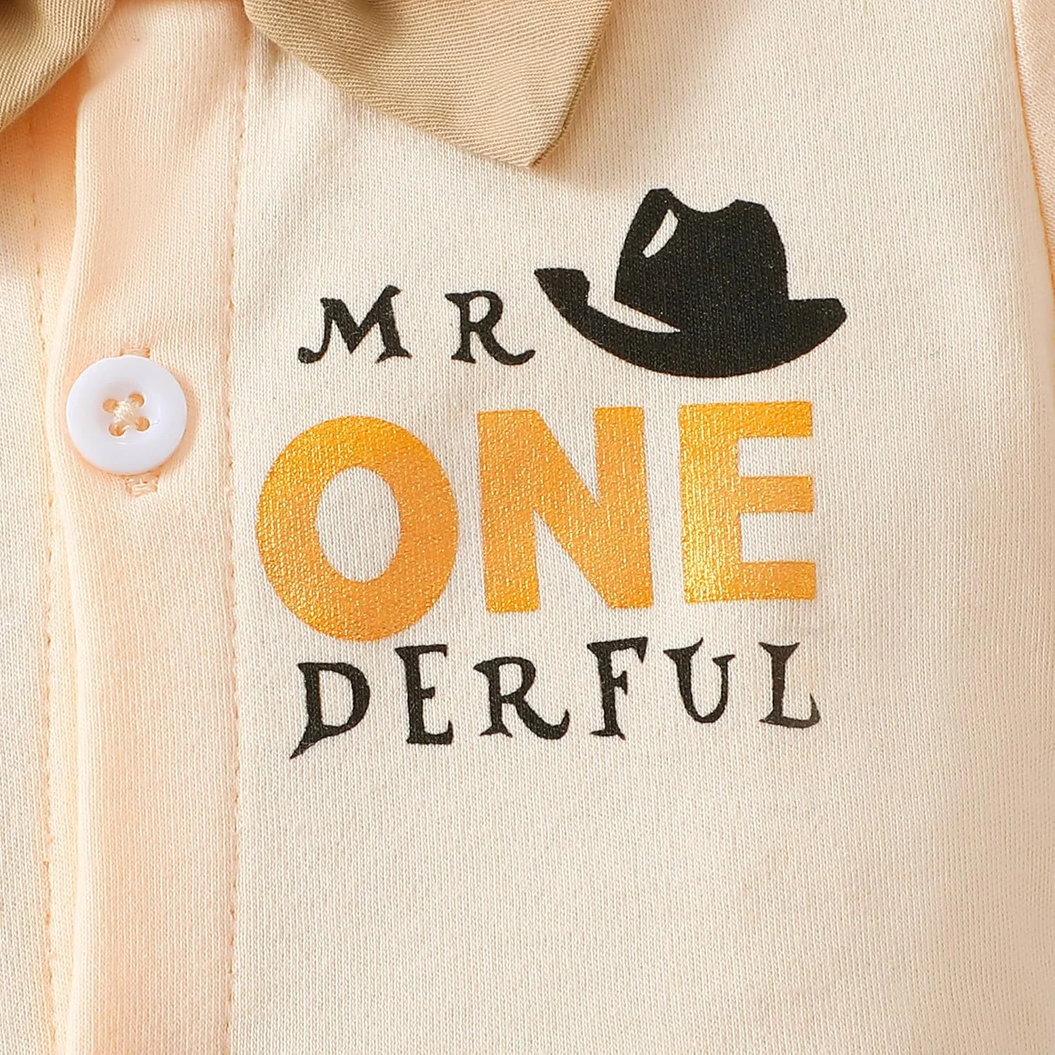 لباس پسرانه Highnesson-ww، پیراهن مجلسی پسرانه با پاپیون/شلوار ساسپندر، ست لباس جنتلمن 6-18 ماه