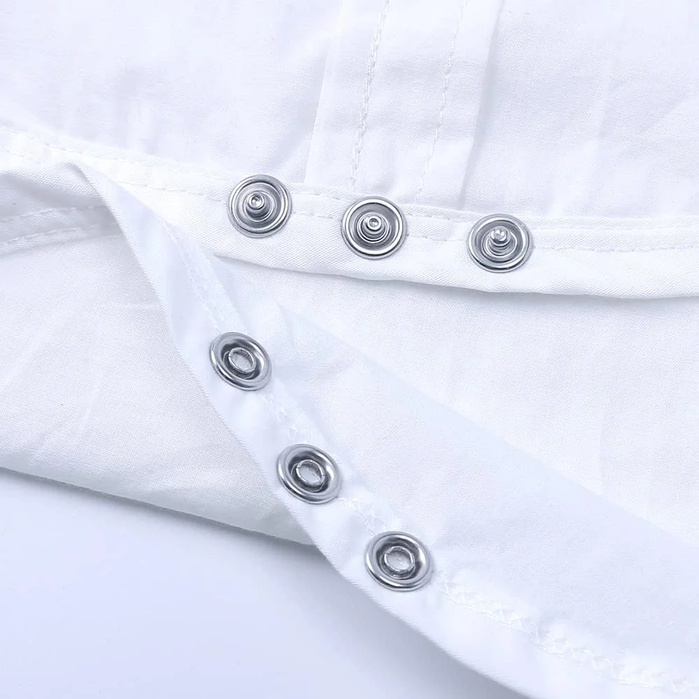 ست لباس جنتلمن 3 تکه پسرانه، شامل پیراهن آستین بلند پاپیونی، جلیقه تاکسیدو و شلوار