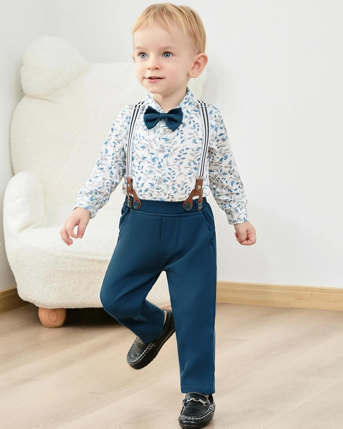 ست لباس پسرانه نوزادی YUEMION مدل Zm1110nb ZM1110NB