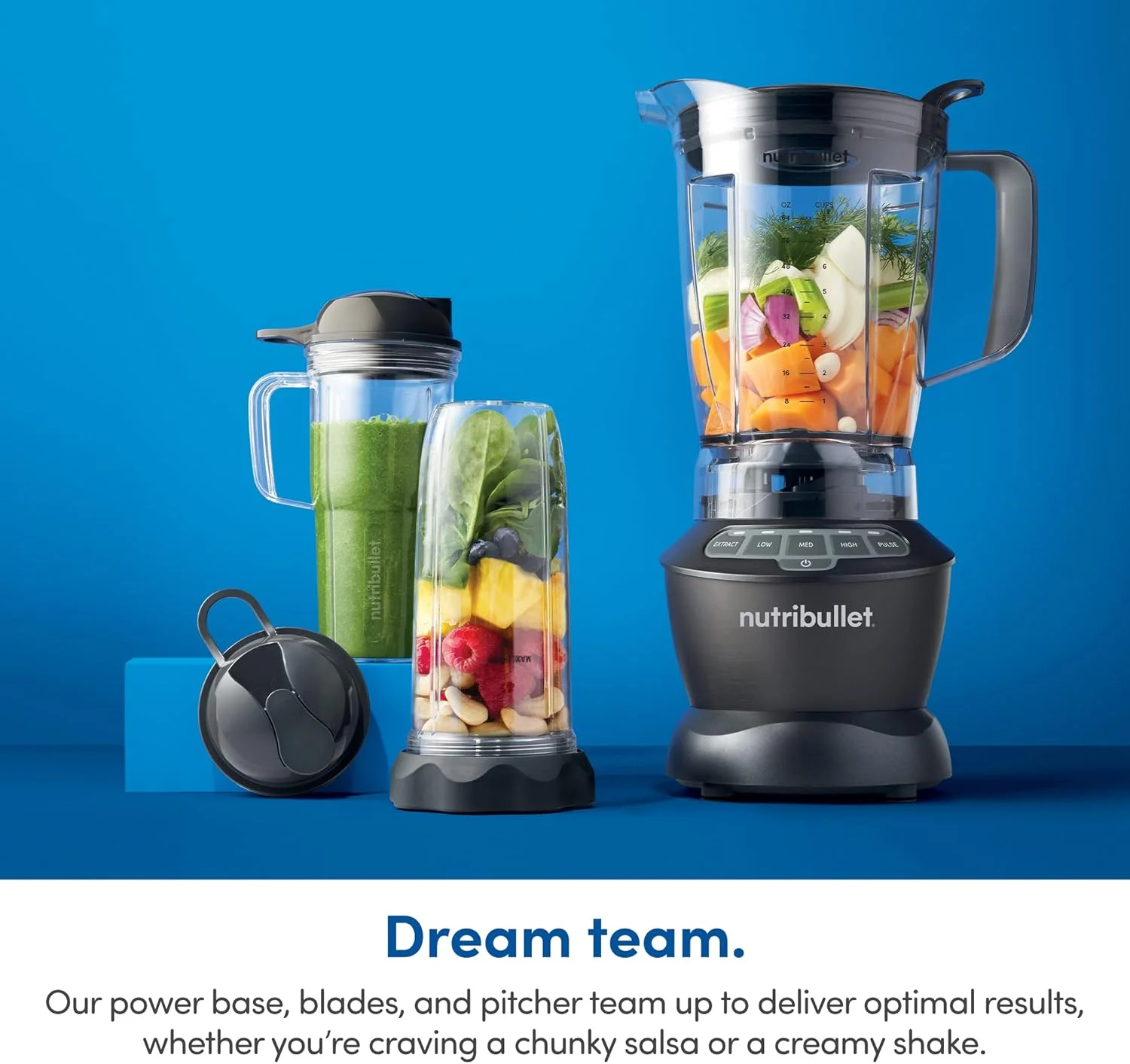 مخلوط کن نوتری بولت ZNBF30500Z با توان 1200 وات، 1200W، خاکستری تیره مخلوط کن نوتری بولت ZNBF30500Z با توان 1200 وات، 1200W، خاکستری تیره