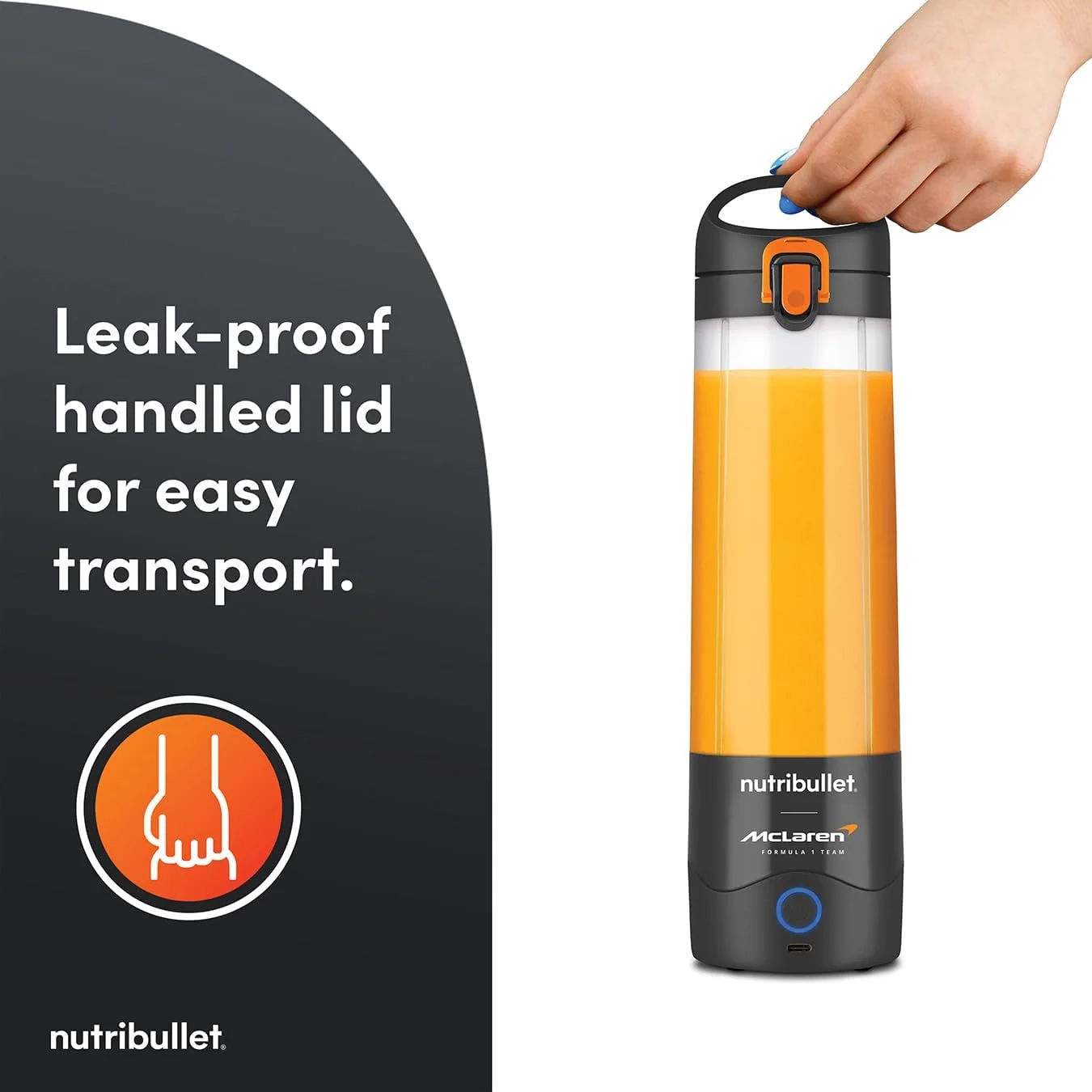 مخلوط کن قابل حمل نوتری بولت مدل McLaren (خاکستری) مخلوط کن قابل حمل نوتری بولت مدل McLaren (خاکستری)