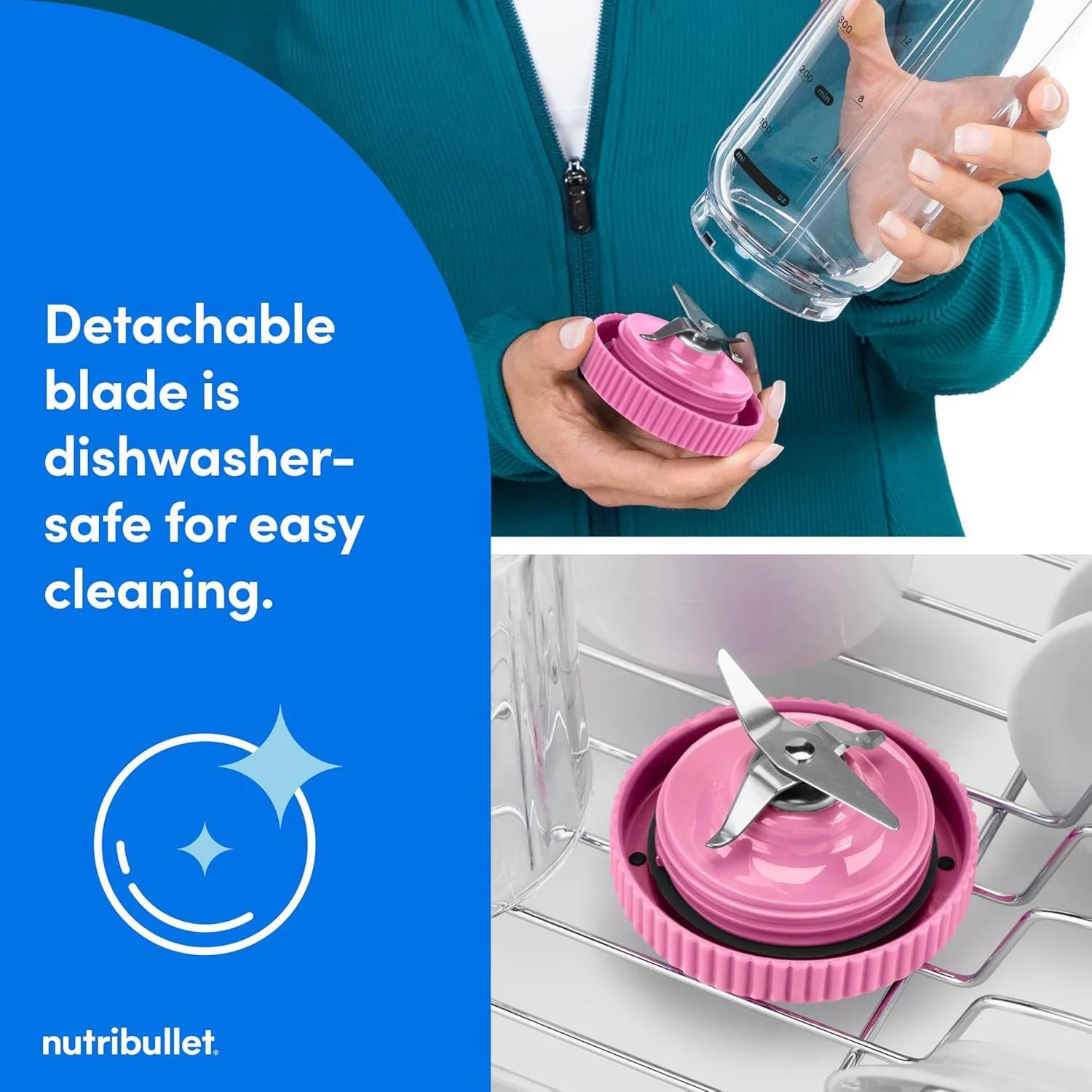 مخلوط کن قابل حمل نوتری بولت فلکس مدل NBPB50200WC، قرمز یاقوتی مخلوط کن قابل حمل نوتری بولت فلکس مدل NBPB50200WC، قرمز یاقوتی