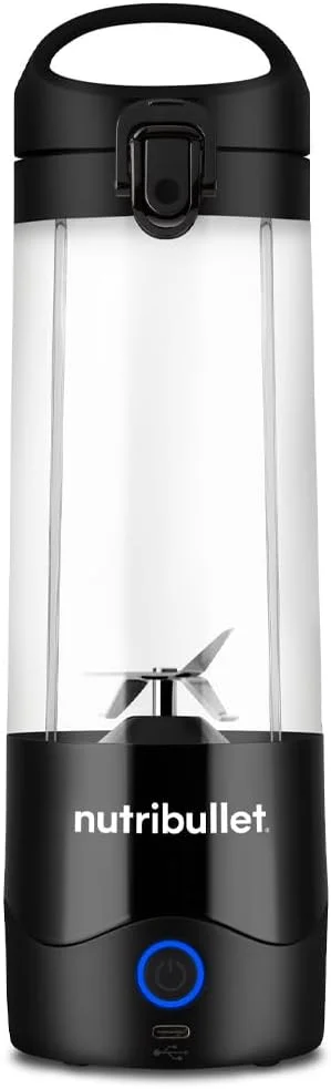 مخلوط کن قابل حمل نوتری بولت، لیوان تریتان 475 میلی لیتری بدون BPA، مخلوط کن کوچک با تیغه استیل ضد زنگ 4 نقطه ای، مخلوط کن چند منظوره، شارژر USB-C، 15+ فرآیند مخلوط کردن، NBP003B، مشکی مخلوط کن قابل حمل نوتری بولت، لیوان تریتان 475 میلی لیتری بدون BPA، مخلوط کن کوچک با تیغه استیل ضد زنگ 4 نقطه ای، مخلوط کن چند منظوره، شارژر USB-C، 15+ فرآیند مخلوط کردن، NBP003B، مشکی