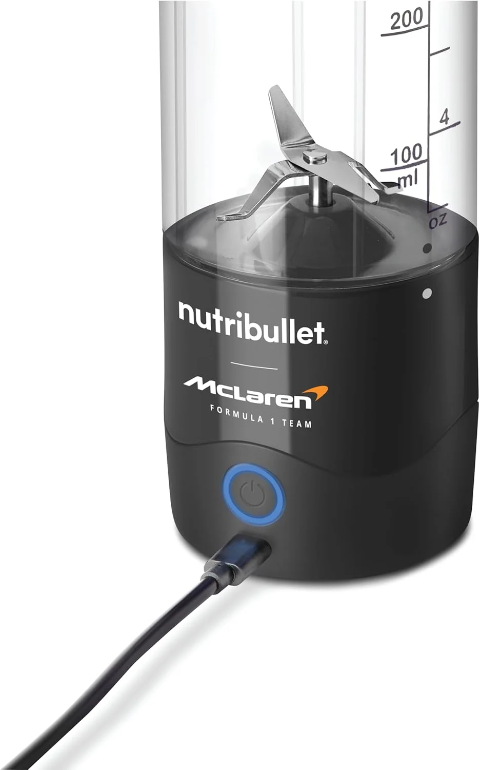 مخلوط کن قابل حمل نوتری بولت نسخه تیم فرمول یک مک لارن – 590 میلی لیتر مشکی/نارنجی، درب ضد نشت، تیغه استخراج قدرتمند، قابل شارژ با USB-C، 15+ مخلوط، آبمیوه و اسموتی، مدل NB-MC475G، 1 سال گارانتی مخلوط کن قابل حمل نوتری بولت نسخه تیم فرمول یک مک لارن – 590 میلی لیتر مشکی/نارنجی، درب ضد نشت، تیغه استخراج قدرتمند، قابل شارژ با USB-C، 15+ مخلوط، آبمیوه و اسموتی، مدل NB-MC475G، 1 سال گارانتی