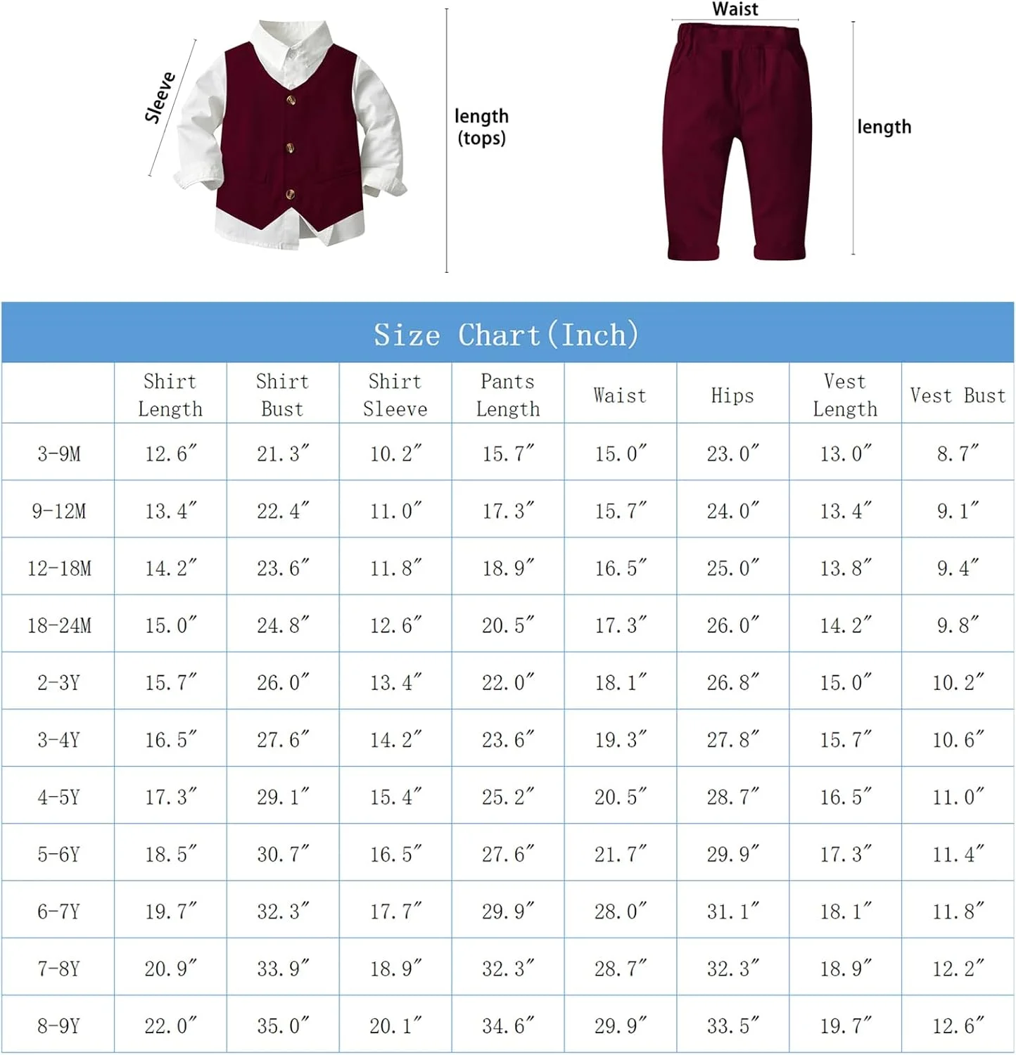 ست لباس پسرانه SANGTREE، پیراهن با پاپیون + کلاه نیوزبوی + ست شلوار بند دار، 3 ماه - 9 سال ست لباس پسرانه SANGTREE، پیراهن با پاپیون + کلاه نیوزبوی + ست شلوار بند دار، 3 ماه - 9 سال