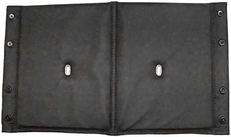 قطعات جایگزین درایو مدیکال لوشر برای رولیتور آلومینیومی نیترو، ارتفاع بلند (11. روکش صندلی و سخت افزار - مشکی)