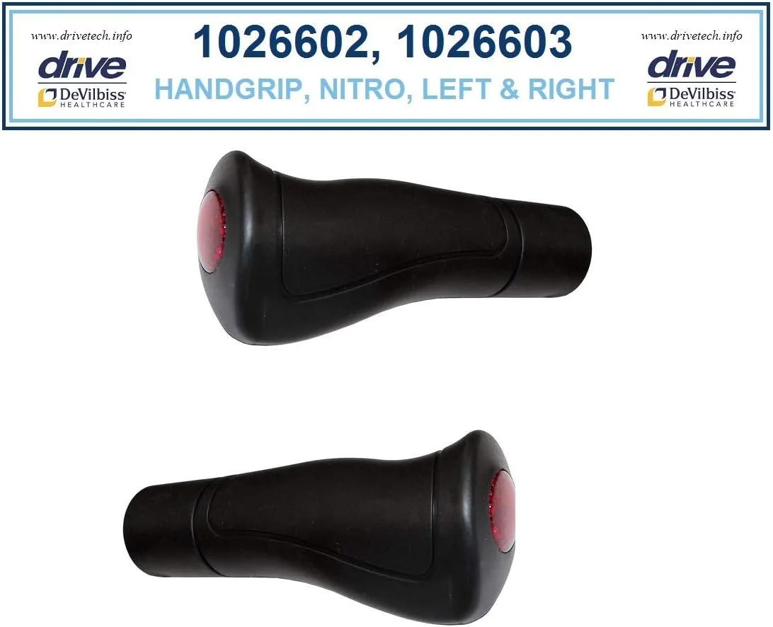 دستگیره های چپ و راست Drive Medical برای رولیتور نیترو، مدل 10266 - 1 جفت دستگیره های چپ و راست Drive Medical برای رولیتور نیترو، مدل 10266 - 1 جفت