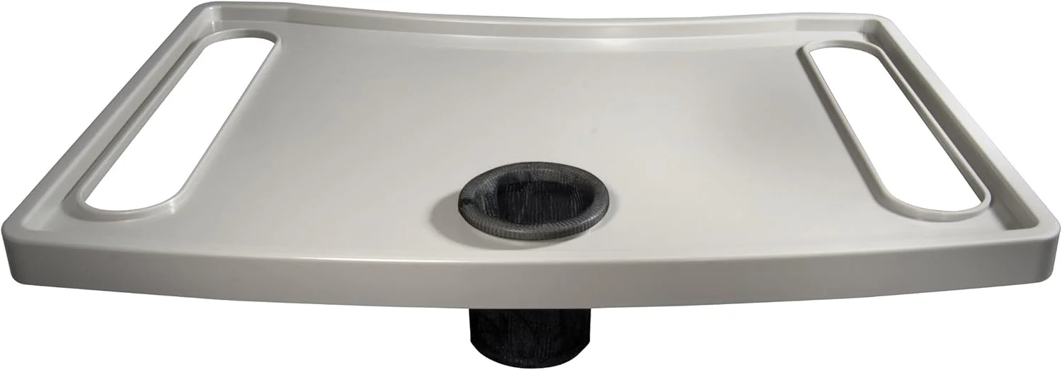 سینی واکر یونیورسال درایو مدیکال با جا لیوانی، خاکستری، 58.42x43.18x3.81 سانتی متر