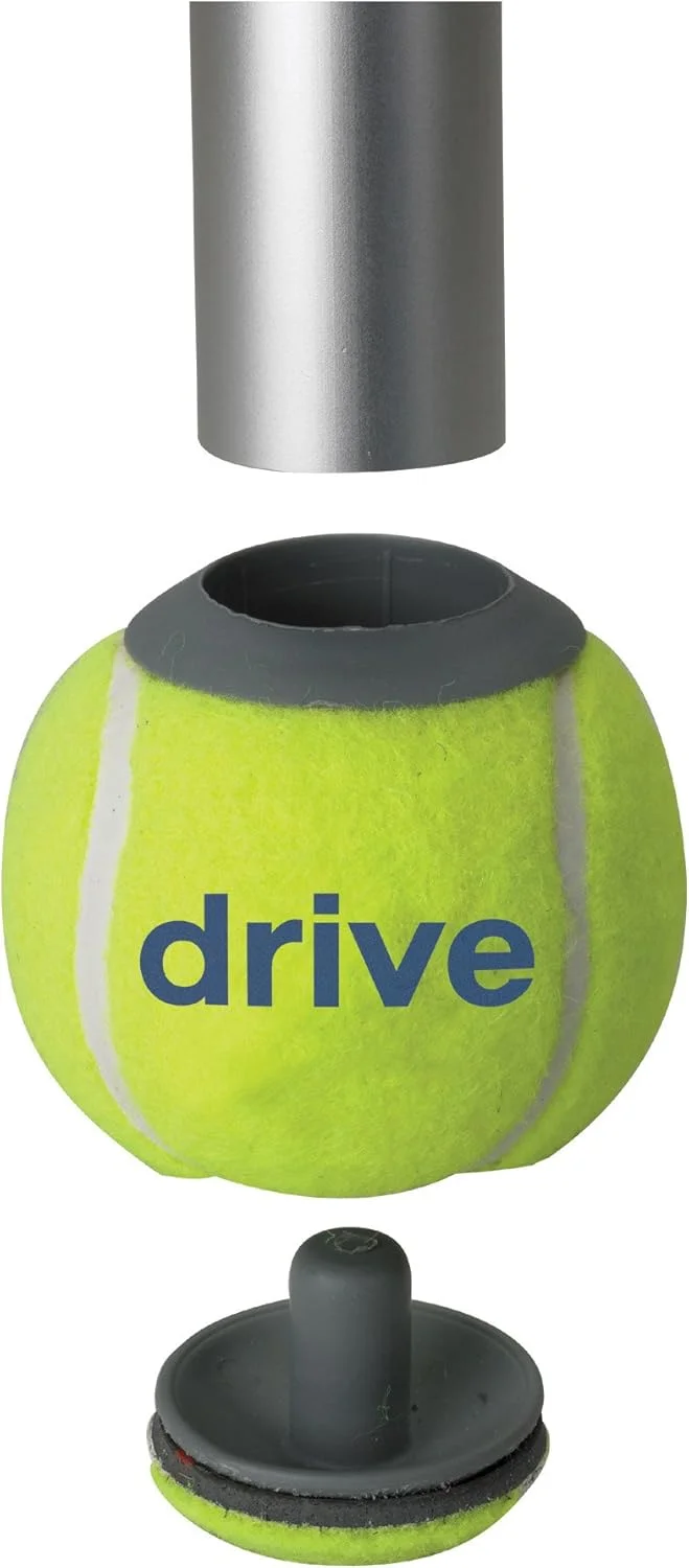 توپ های تنیس لغزنده واکر Drive Medical 10121، زرد توپ های تنیس لغزنده واکر Drive Medical 10121، زرد