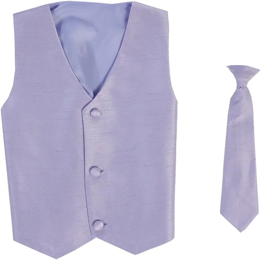 ست جلیقه و کراوات گیره ای پسرانه لیتو