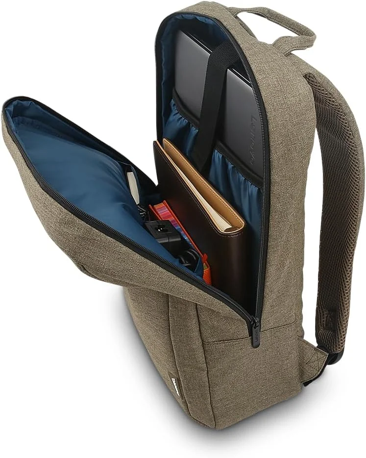  کوله پشتی لنوو B210 برای لپ تاپ های 15.6 اینچی، کوله پشتی سبک و ضد آب - سبز