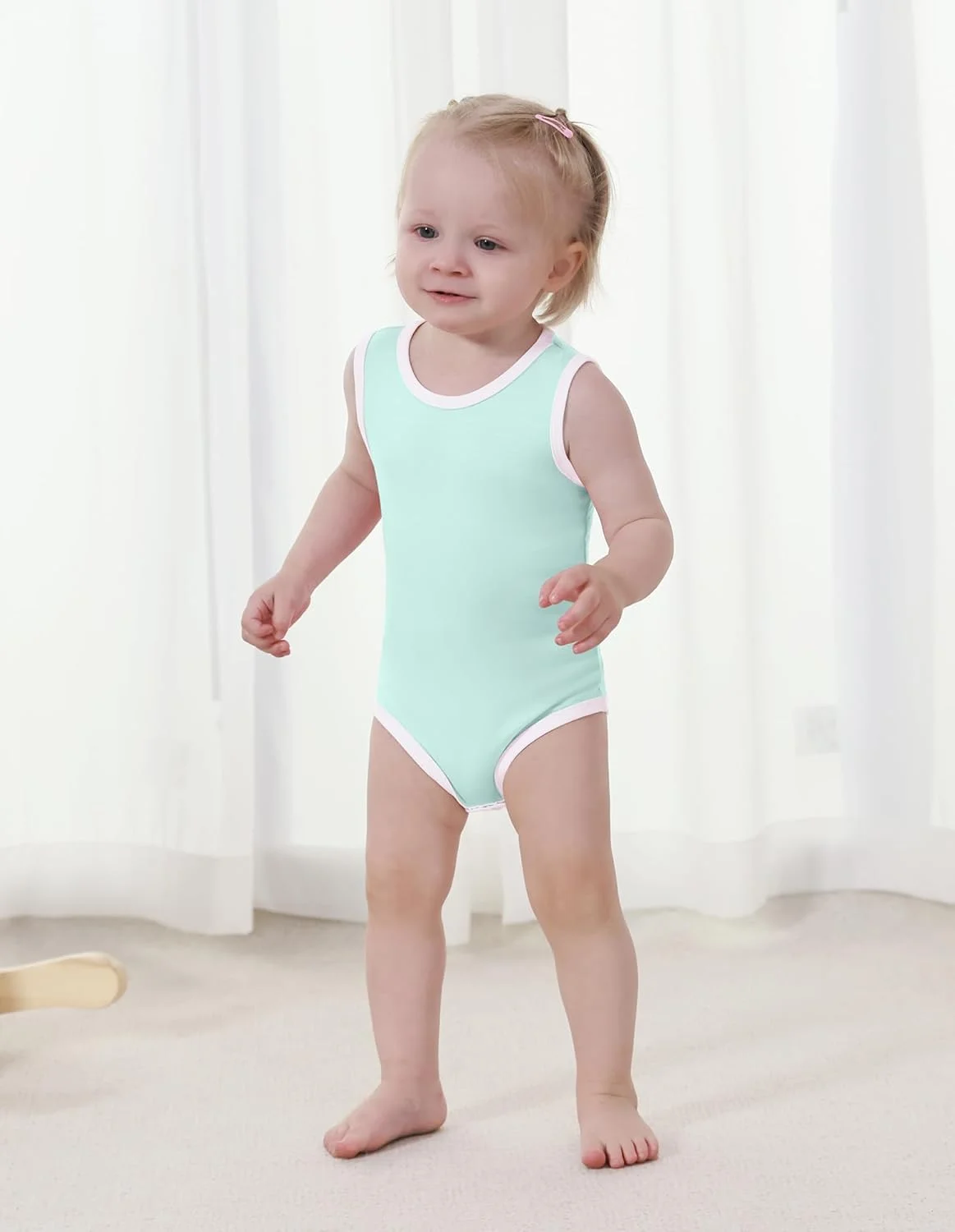 لباس خواب نوزادی بامبو باد، پسرانه دخترانه، لباس خواب بدون آستین، لباس خواب یکسره، لباس خواب نوزاد، بسته 3 عددی لباس خواب نوزادی بامبو باد، پسرانه دخترانه، لباس خواب بدون آستین، لباس خواب یکسره، لباس خواب نوزاد، بسته 3 عددی