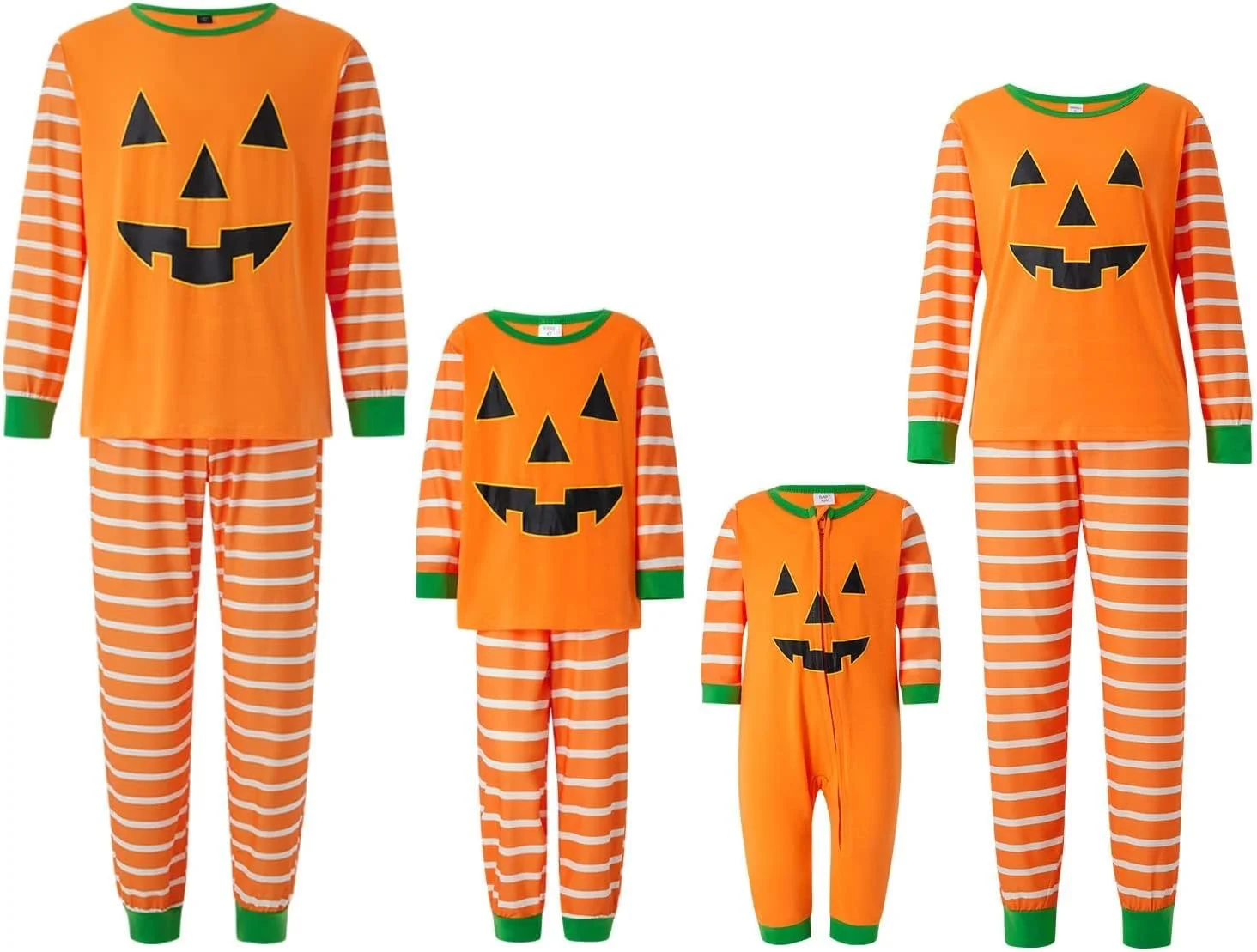 ست لباس خواب هالووین خانوادگی CheJooe، لباس خواب های سرهمی طرح کدو تنبل خنده دار، لباس شب و لباس راحتی تعطیلات برای مردان/زنان/کودکان ست لباس خواب هالووین خانوادگی CheJooe، لباس خواب های سرهمی طرح کدو تنبل خنده دار، لباس شب و لباس راحتی تعطیلات برای مردان/زنان/کودکان