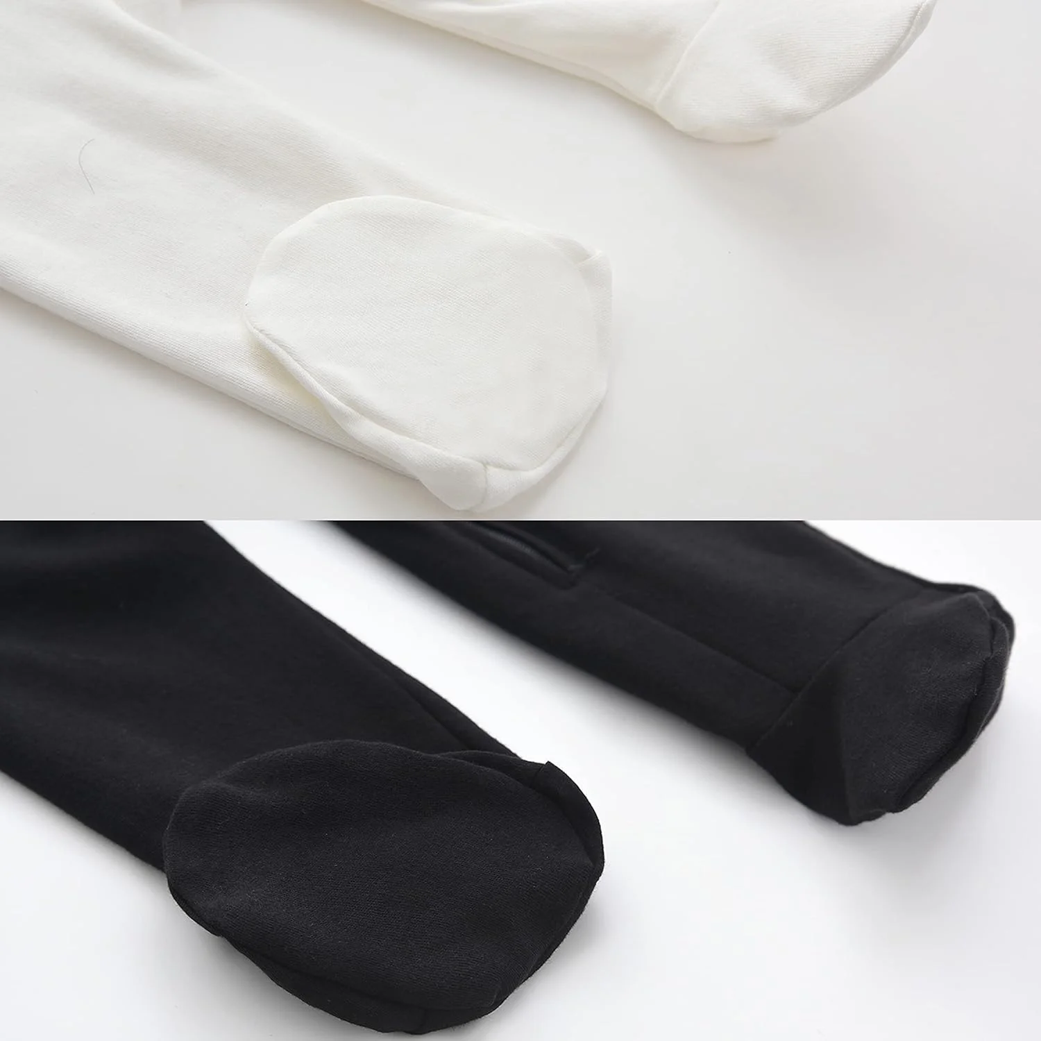 لباس خواب پا دار نوزادی унисекс BINIDUCKLING، بسته 2 عددی، لباس های یکسره نخی و راحت، مناسب نوزاد پسر و دختر، 0-12 ماه لباس خواب پا دار نوزادی унисекс BINIDUCKLING، بسته 2 عددی، لباس های یکسره نخی و راحت، مناسب نوزاد پسر و دختر، 0-12 ماه