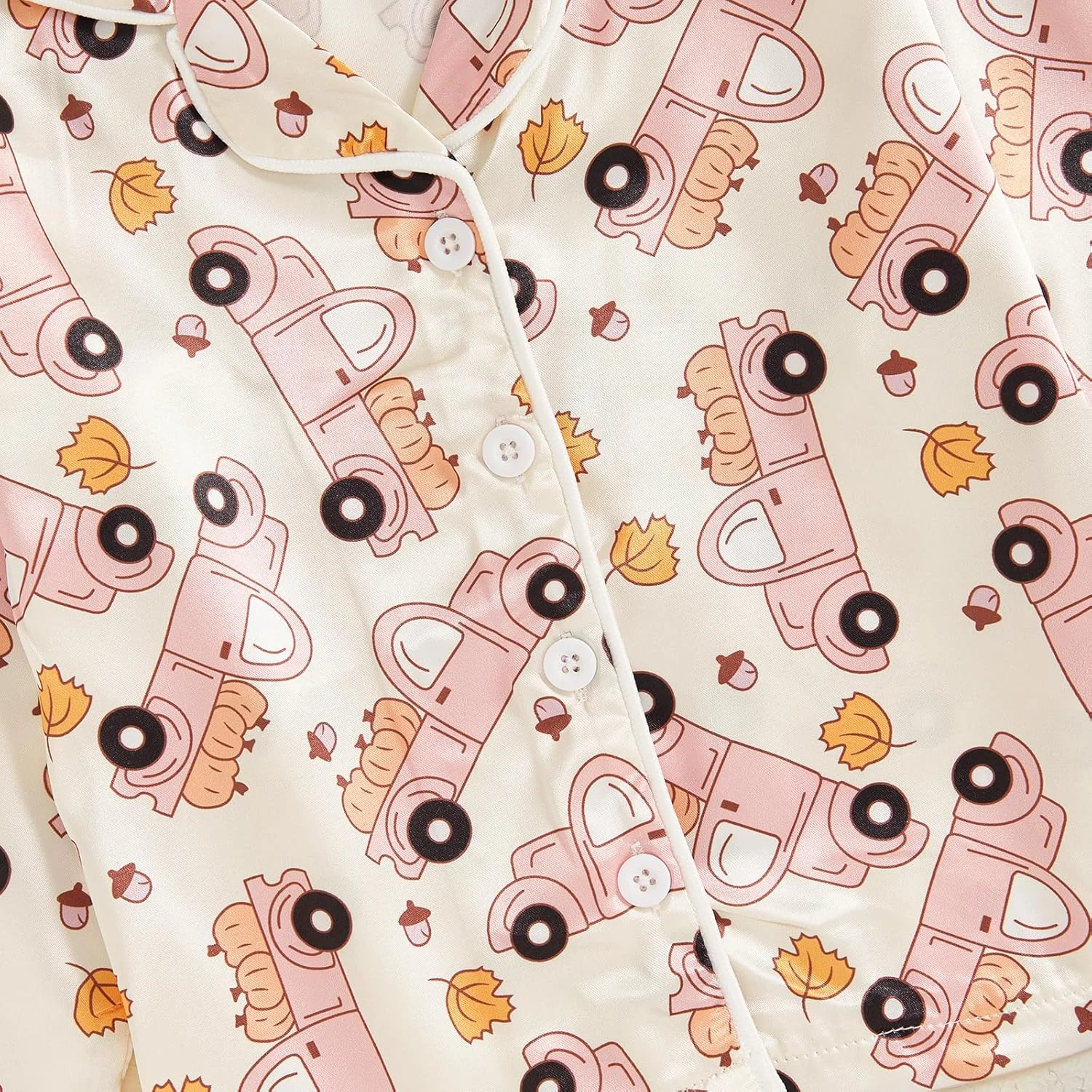 لباس خواب هالووین بچگانه Nokpsedcb، پیژامه پسرانه دخترانه، بلوز آستین بلند دکمه دار و شلوار راحتی لباس خواب هالووین بچگانه Nokpsedcb، پیژامه پسرانه دخترانه، بلوز آستین بلند دکمه دار و شلوار راحتی