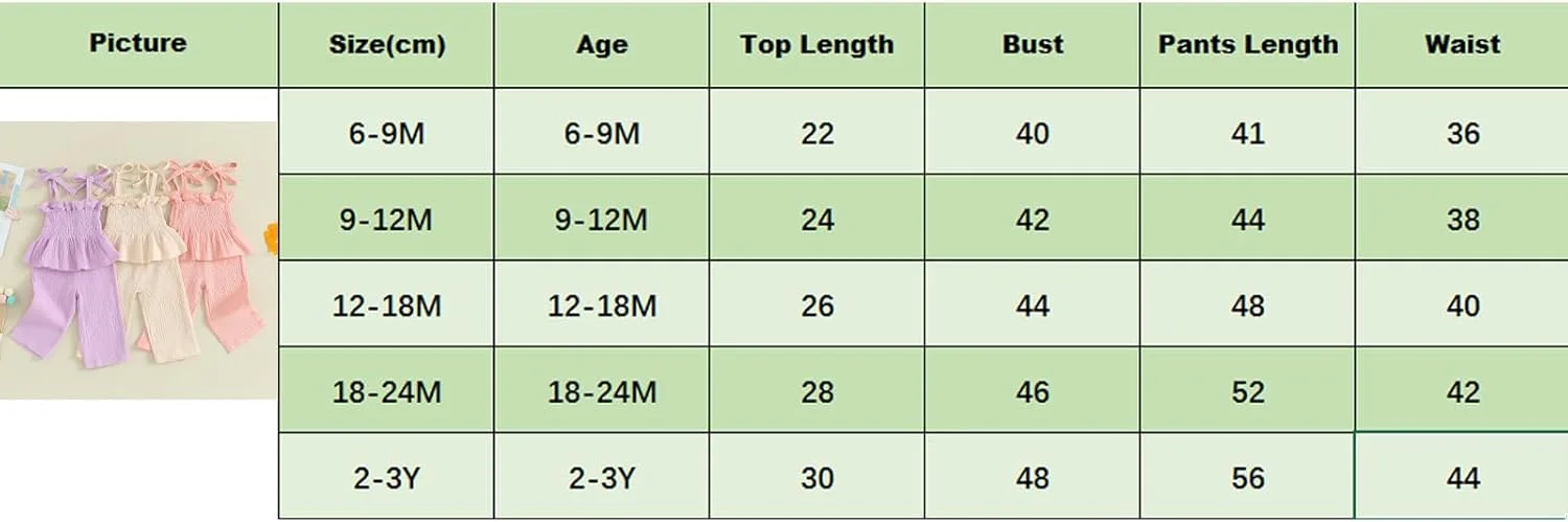 لباس تابستانی دخترانه بچه گانه Rtnnsbbfcm، تاپ بدون آستین چین دار و شلوار توری، ست 2 تکه لباس تابستانی دخترانه بچه گانه Rtnnsbbfcm، تاپ بدون آستین چین دار و شلوار توری، ست 2 تکه