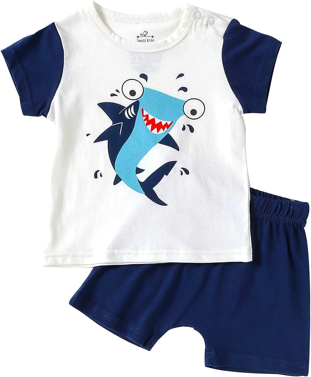 لباس خواب پسرانه بچه گانه Zanie Kids آستین کوتاه، لباس راحتی تابستانی نوزاد، تاپ و شلوار، لباس خواب طرح دار زیبا، لباس خانه و بیرون لباس خواب پسرانه بچه گانه Zanie Kids آستین کوتاه، لباس راحتی تابستانی نوزاد، تاپ و شلوار، لباس خواب طرح دار زیبا، لباس خانه و بیرون