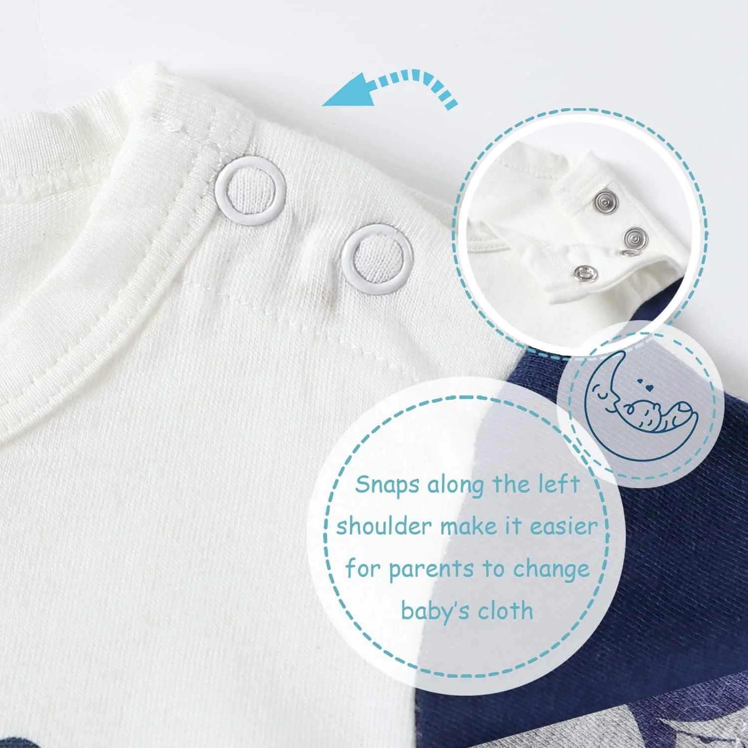 لباس خواب پسرانه بچه گانه Zanie Kids آستین کوتاه، لباس راحتی تابستانی نوزاد، تاپ و شلوار، لباس خواب طرح دار زیبا، لباس خانه و بیرون