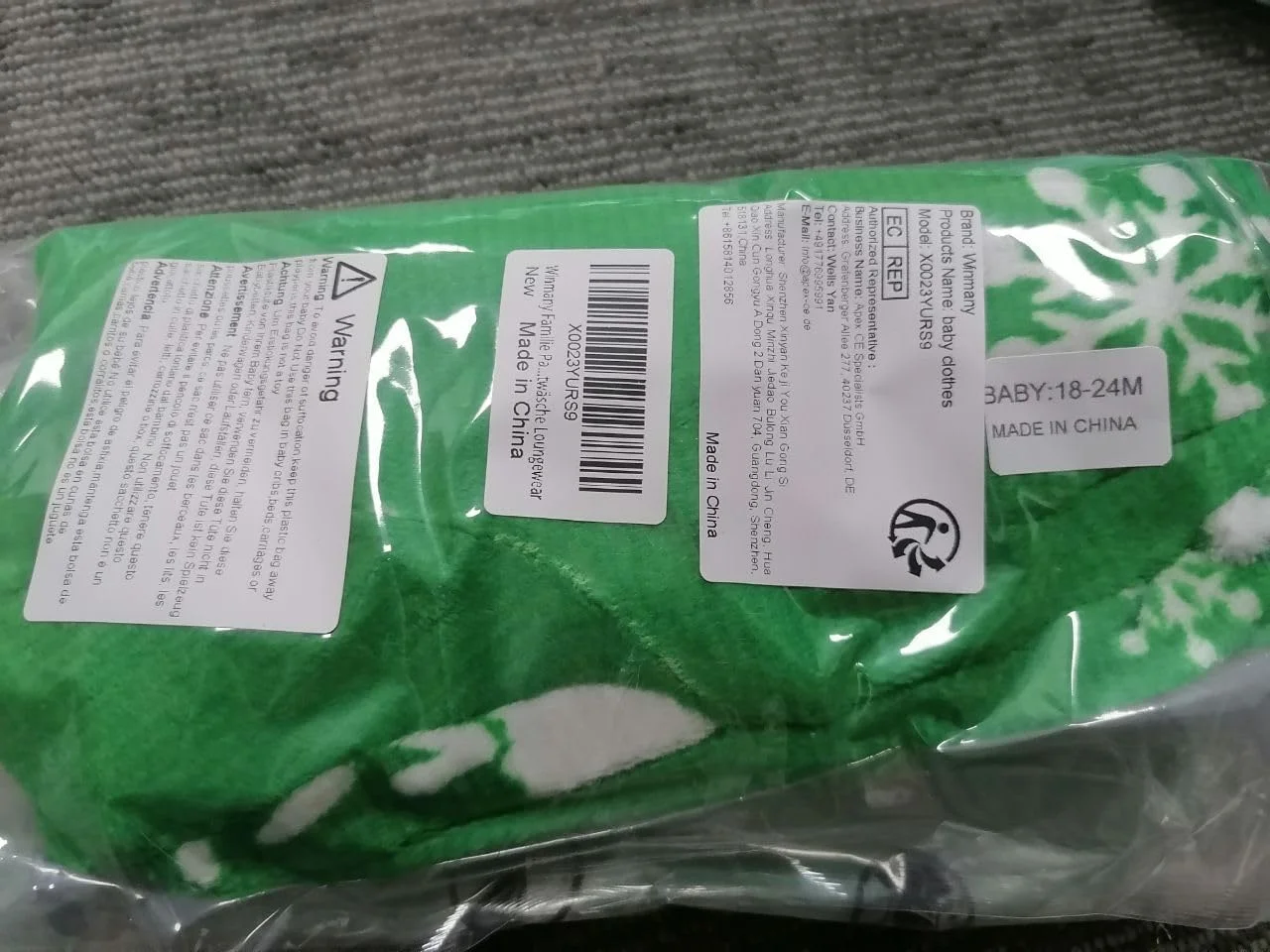 پijamaهای کریسمس ست خانواده Winmany، فلانل پولیشی کلاه دار یک تکه، لباس خواب پشمی نرم تعطیلات پijamaهای کریسمس ست خانواده Winmany، فلانل پولیشی کلاه دار یک تکه، لباس خواب پشمی نرم تعطیلات